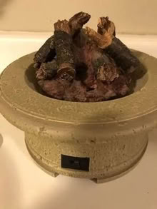 Photo of free Mini artificial faux fire pit (L5L 5P5) #3