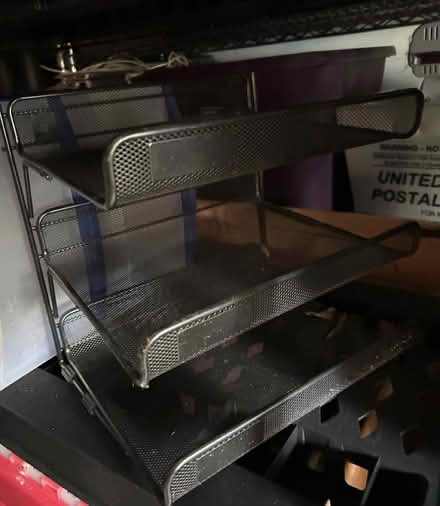 Photo of free Paper organizer, metal (Piscataway near stadium) #1