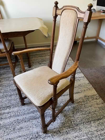 Photo of free dining table and four chairs (Barleybank G66) #4