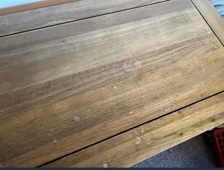 Photo of free Mexican Pine desk / dressing table (Clipstone, Mansfield) #2