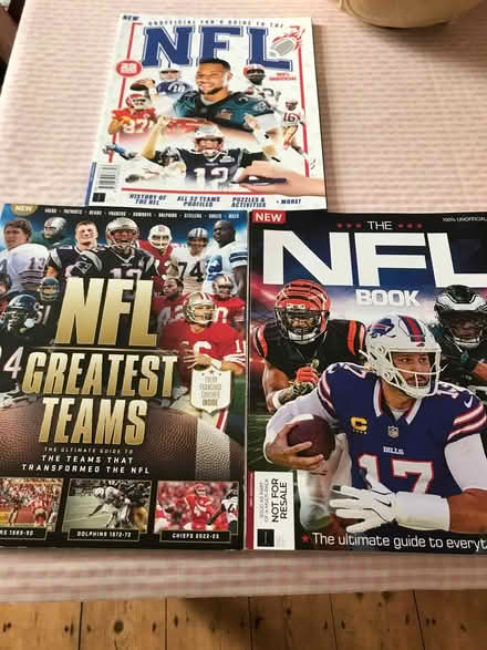 Photo of free NFL magazines (Off Woodbridge road IP4) #1