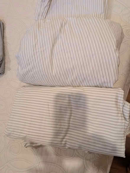 Photo of free Full sheet set + king shams pair (Cupertino/West San Jose) #1