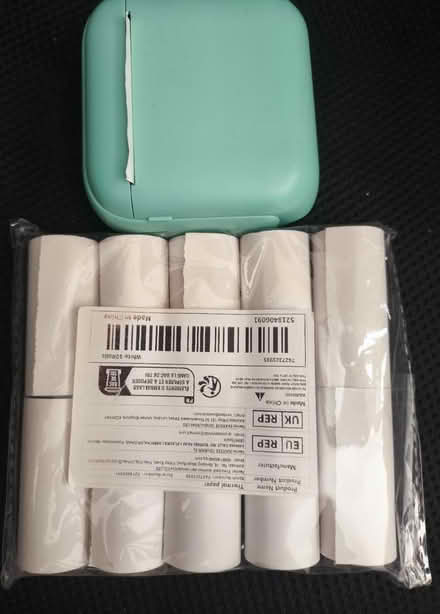 Photo of free Mint green mini thermal printer (St. Dunstan's CT2) #1