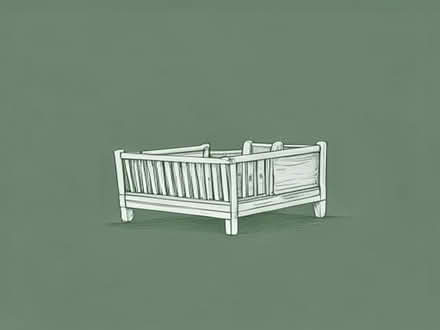 Photo of free Wooden baby cot (Horkesley Heath CO4) #2