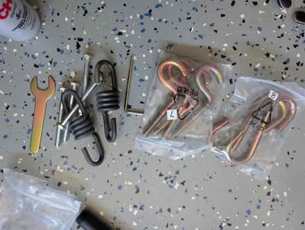 Photo of free Hardware for swing set (Cupertino/West San Jose) #1
