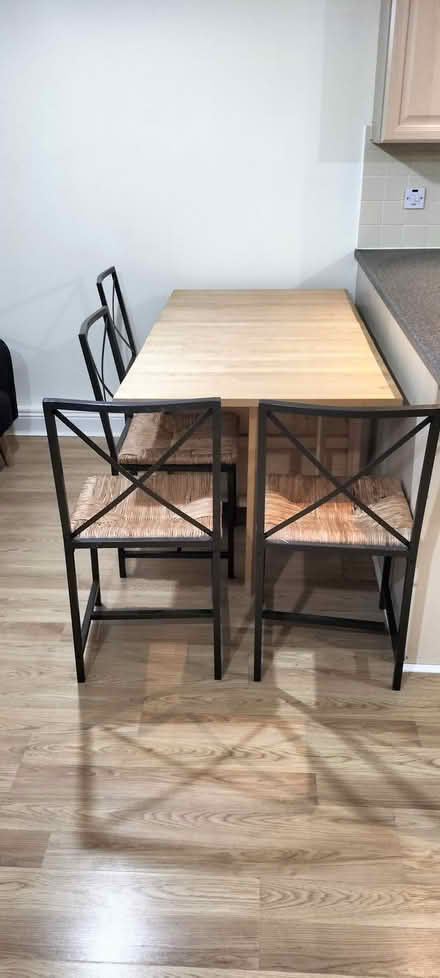 Photo of free Dining Table/Four Chairs (Shenley Church End MK5) #1
