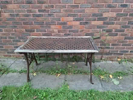 Photo of free Iron table (Drayton PO20) #3