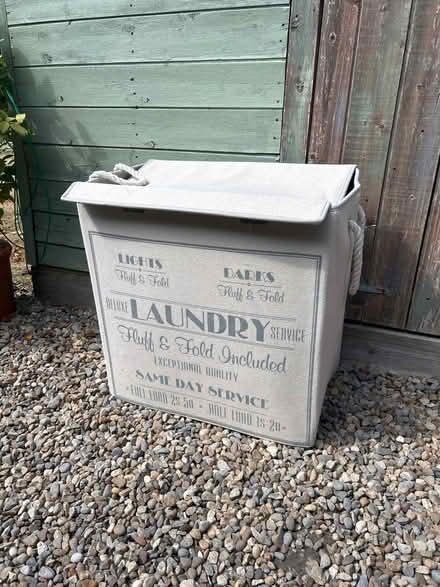 Photo of free Laundry basket (Chesterfield S40) #2