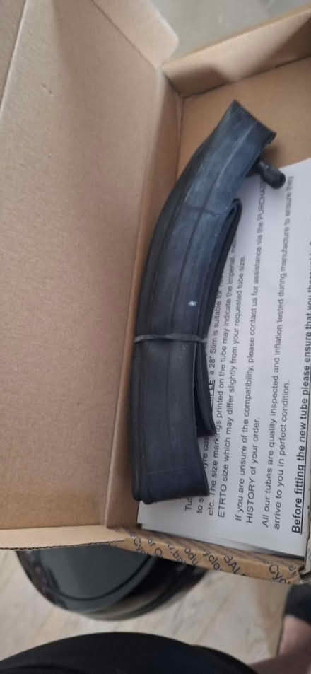 Photo of free Inner tube 16'' (Brent lea TW8) #2