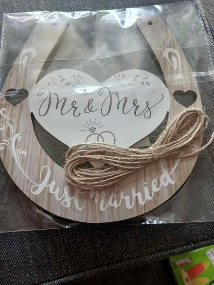 Photo of free Wedding horseshoe (Rothley) #1