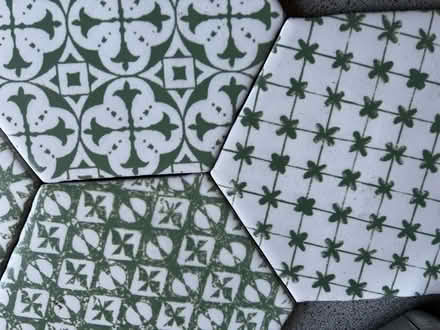 Photo of free Bag of tiles (hexagonal) (Polwarth, Edinburgh) #3