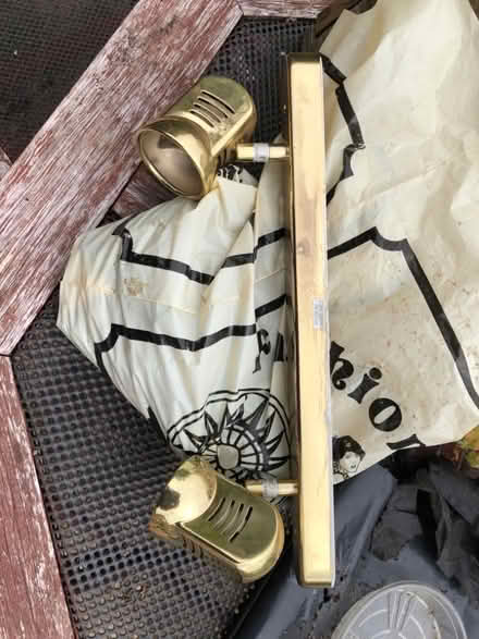 Photo of free Brass Effect Indoor Light (North Bretton PE3) #1