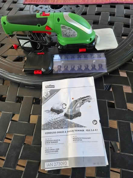 Photo of free Cordless Grass & Shrub Trimmer (Heatherside GU15) #1