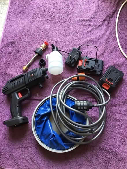 Photo of free Cordless power washer spares/repair (Rowlands Castle PO9) #1