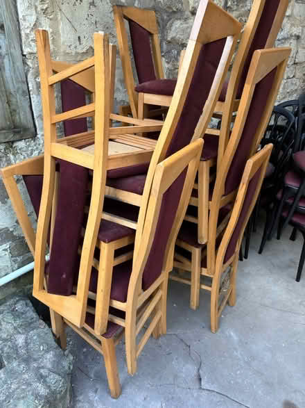 Photo of free Set of 10 chairs (Bath) #2