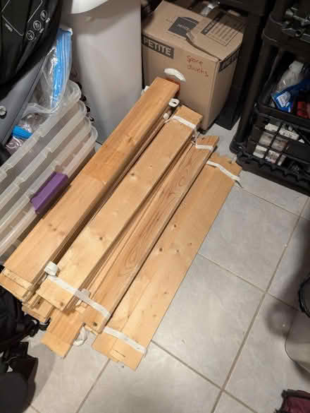Photo of free Queen size bed slats (Weston) #1