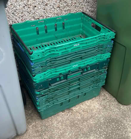 Photo of free Plastic crates (Clipstone, Mansfield) #1