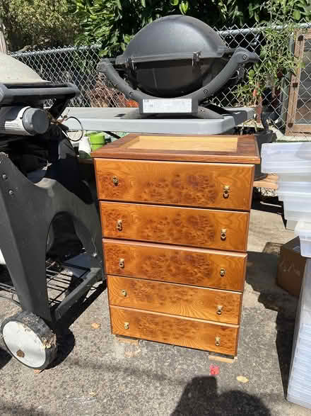 Photo of free Wood mini dresser? (Downtown Concord by BART) #1