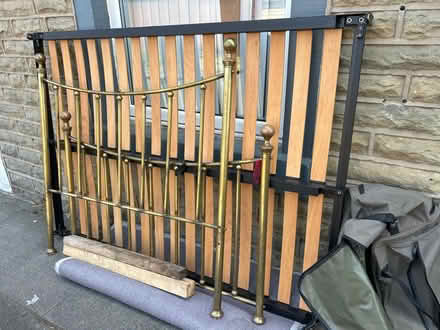 Photo of free Double bed frame, Table and Chairs (Great Harwood BB67BD) #2
