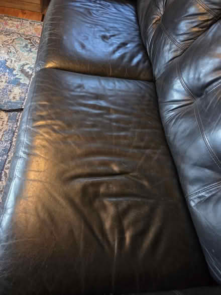 Photo of free Couch black (Milwaukie, Ardenwald) #3