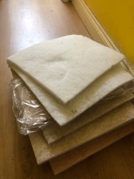 Photo of free Wadding insulation rectangles x 4 (Portslade BN41) #1