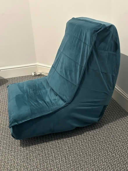 Photo of free Teal floor chair (Hyde SK14) #2