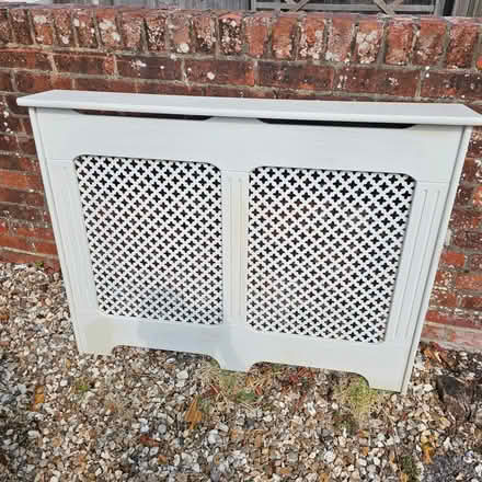 Photo of free Two radiator covers - available individually or as pair (Turgis Green RG27) #1