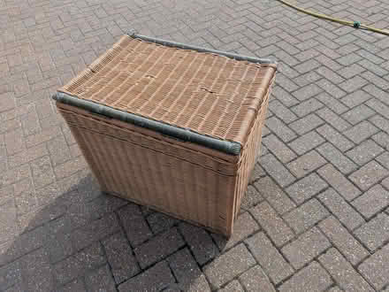 Photo of free Large Wicker Basket (Pilgrims Hatch, CM15) #1
