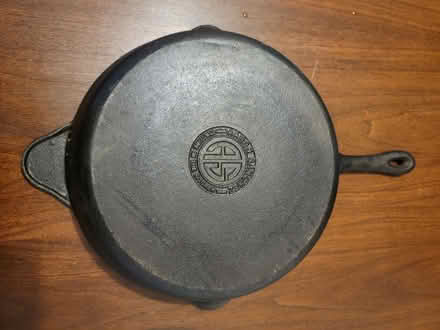 Photo of free Large cast iron skillet (Manor park) #1