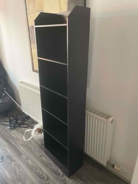 Photo of free Black shelf unit (Bury BL9) #2