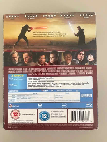 Photo of free Star Wars blue ray (Northolt) #2