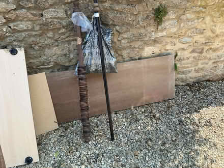 Photo of free Curtain Poles and many Rings and Fittings (Seend SN12) #1