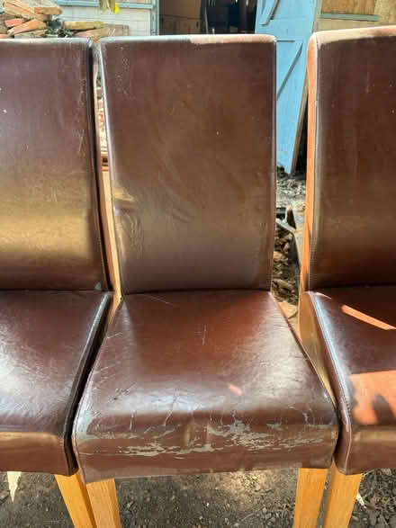 Photo of free 5 dining chairs (Newtown, Witchampton) #4