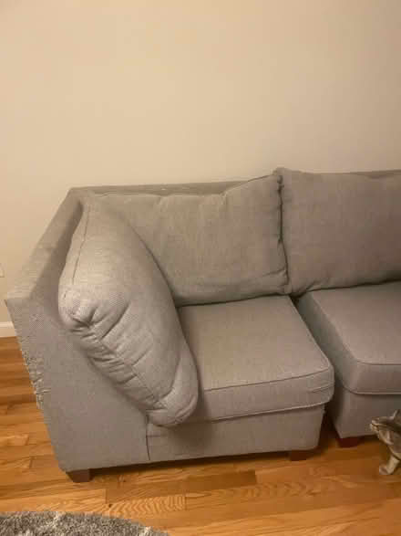 Photo of free Two piece sofa (Bradford by golf course) #3