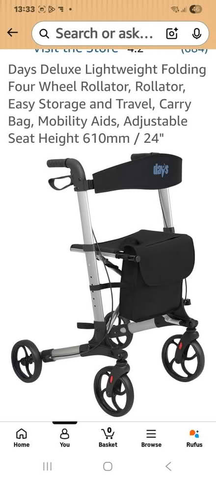 Photo of free Rollator (Crosby DN15) #1