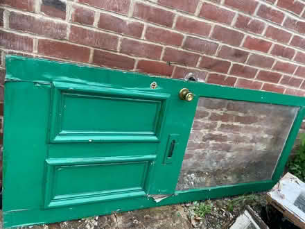 Photo of free Old wooden front door - **no glass (S7 Carter knowle) #1