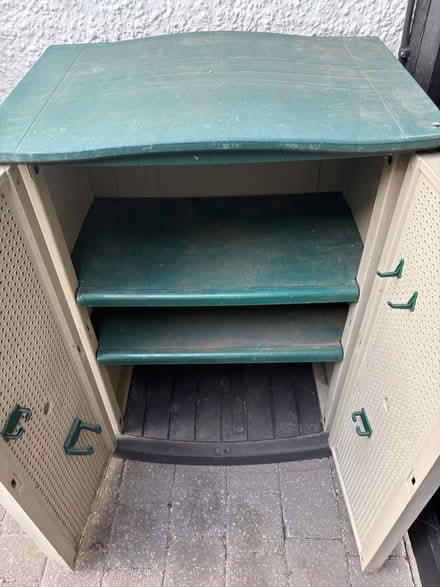 Photo of free Plastic garden cupboard (Saintbridge GL4) #2