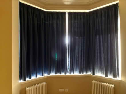 Photo of free Navy curtains (Tarleton PR4) #2