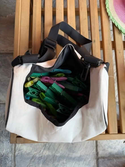 Photo of free Pegs and bag (Winchester SO22) #1