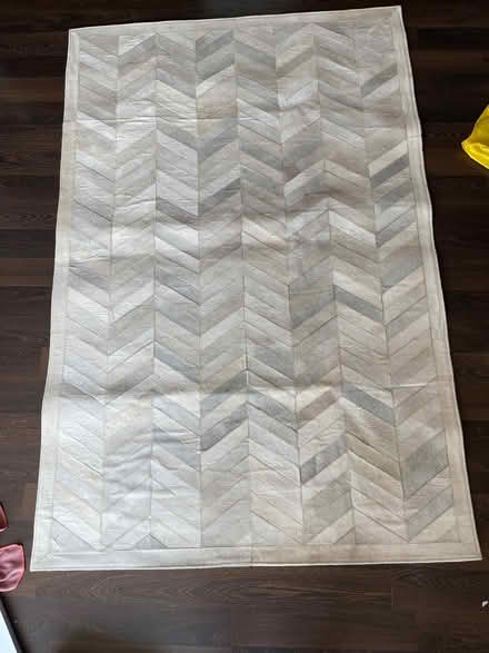 Photo of free cowhide leather rug (London Rd, HW HP11) #1
