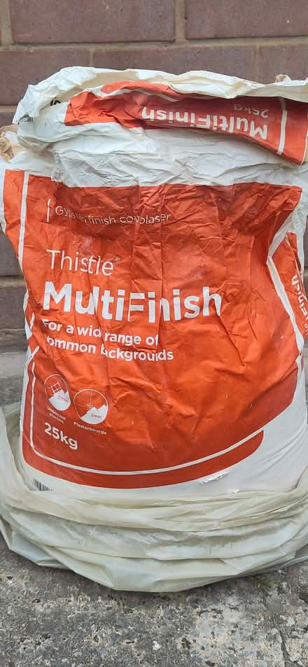 Photo of free Bag of multifinish plaster (Farington PR25) #1