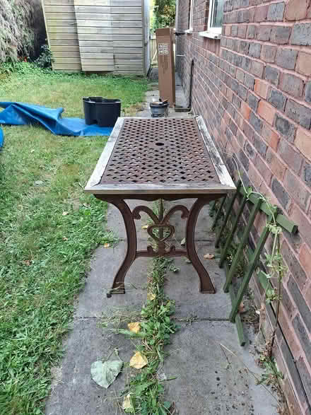 Photo of free Iron table (Drayton PO20) #1