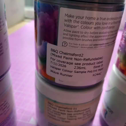 Photo of free Valspar Paint Samples (Chelmsford) #4