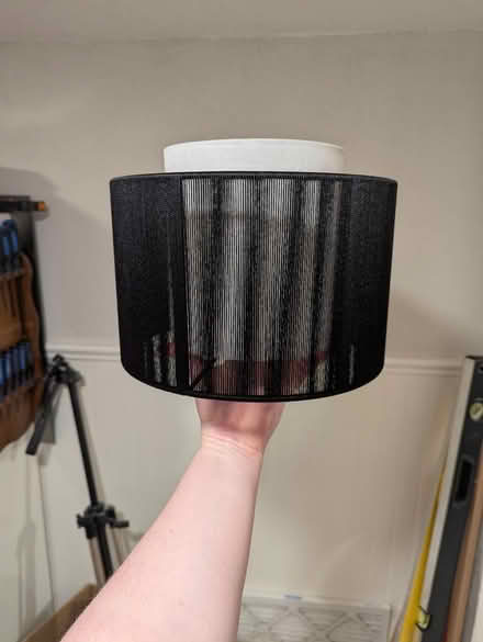 Photo of free 10" lamp shade (no lamp) (Weston) #2