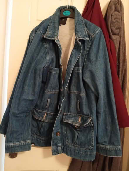Photo of free Denim jeans jacket + size 18 (Fords Farm RG30) #1