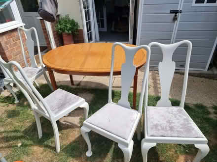 Photo of free Table and Chairs (Buckland Valley CT16) #1