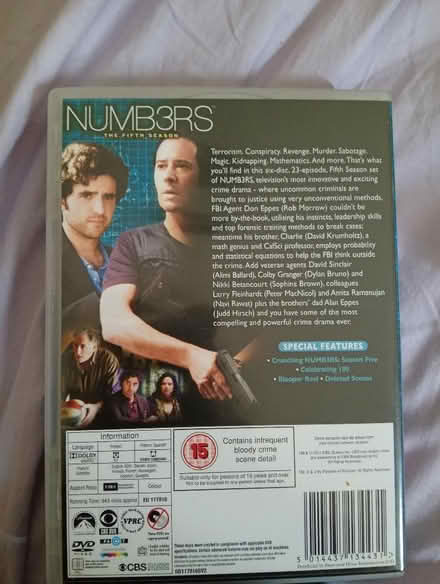 Photo of free Numbers season 5- 6 DVD box set (Fords Farm RG30) #2