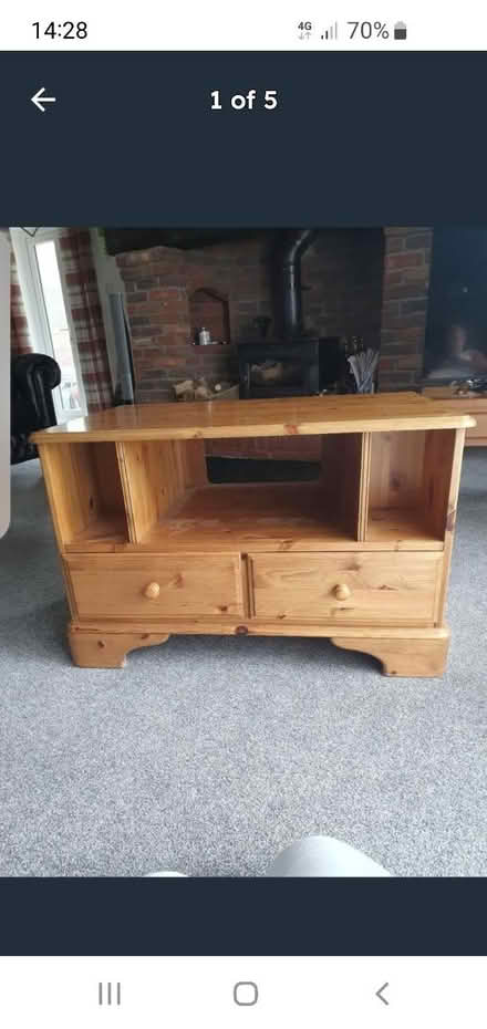 Photo of free Pine TV cabinet (Durham DH6) #1