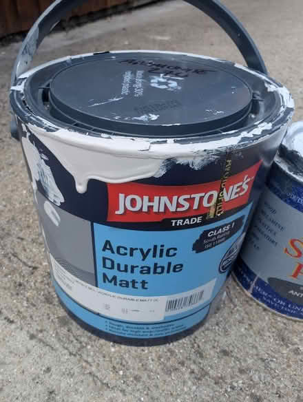 Photo of free white and anthracite paints (Mitcham CR4) #3