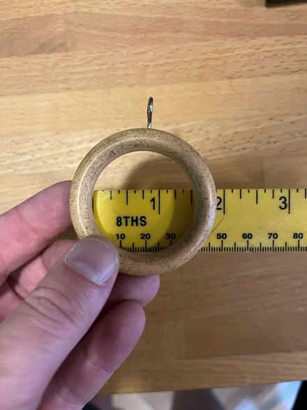 Photo of free Curtains pole eyelets (West Didsbury) #3